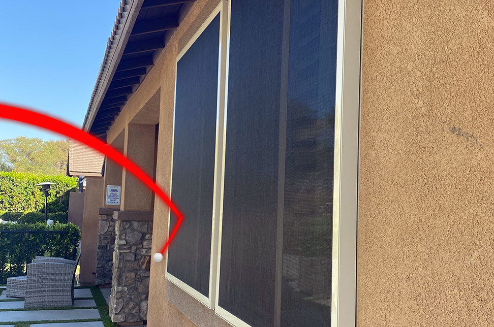 Golf Ball Protection Screens in Coachella Valley