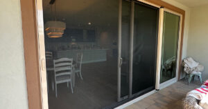 Large Format Retractable Screen Doors