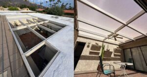 Breathe new life into your outdoor area with a professional atrium cover rescreen from California Mobile Screens. Restore beauty, function, and protection to your home.