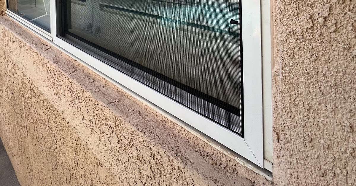 Specialty Frame Window Screens in Palm Desert & Indian Wells